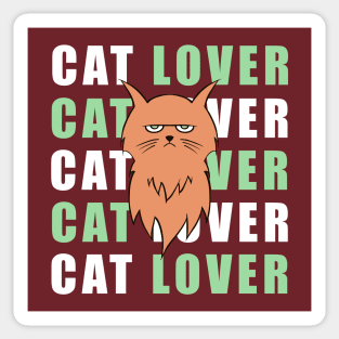 Cat lover Sticker